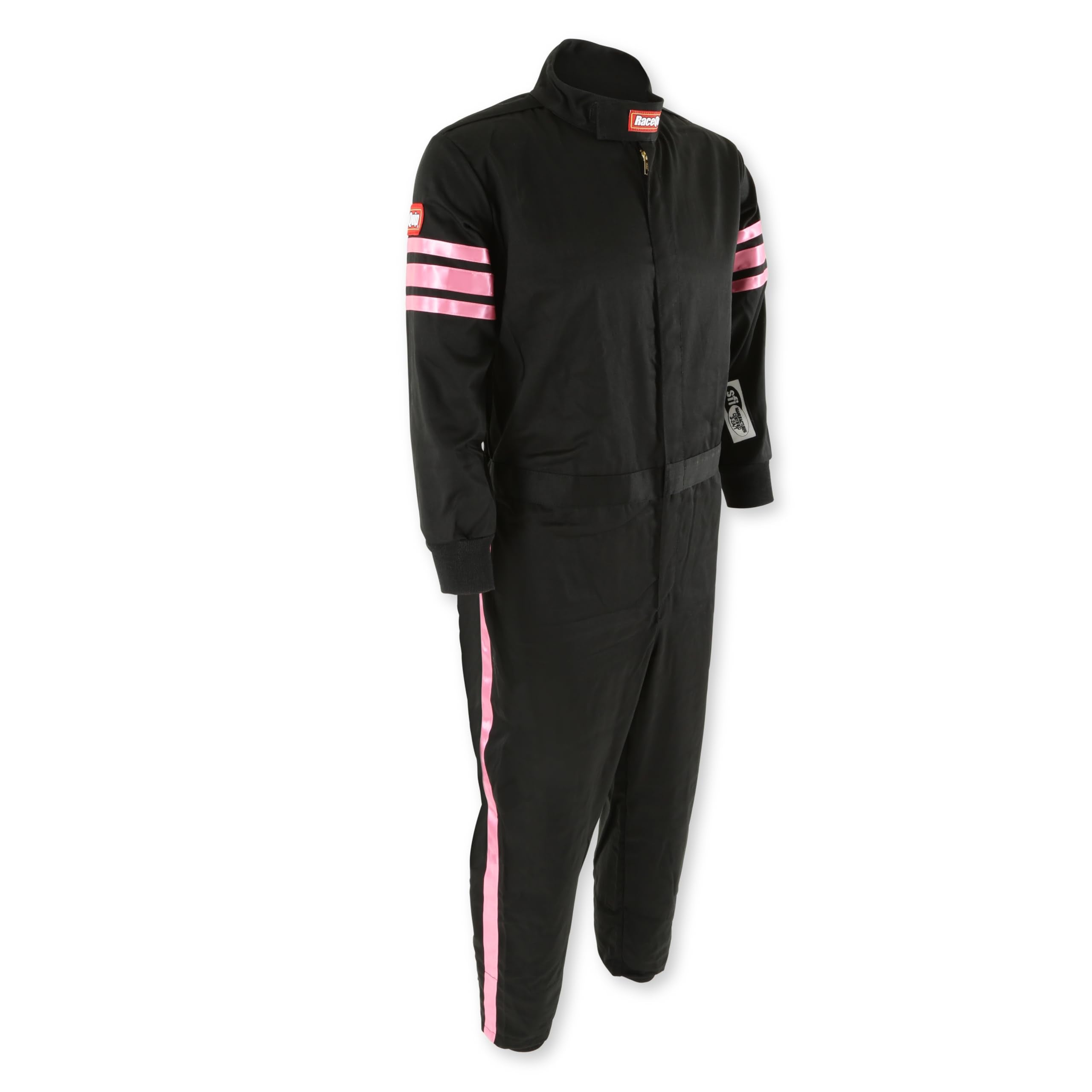 Racing Driver RaceQuip Fire Suit One Piece Single Layer SFI 3.2A/ 1 Pink Junior X-Large 1950896