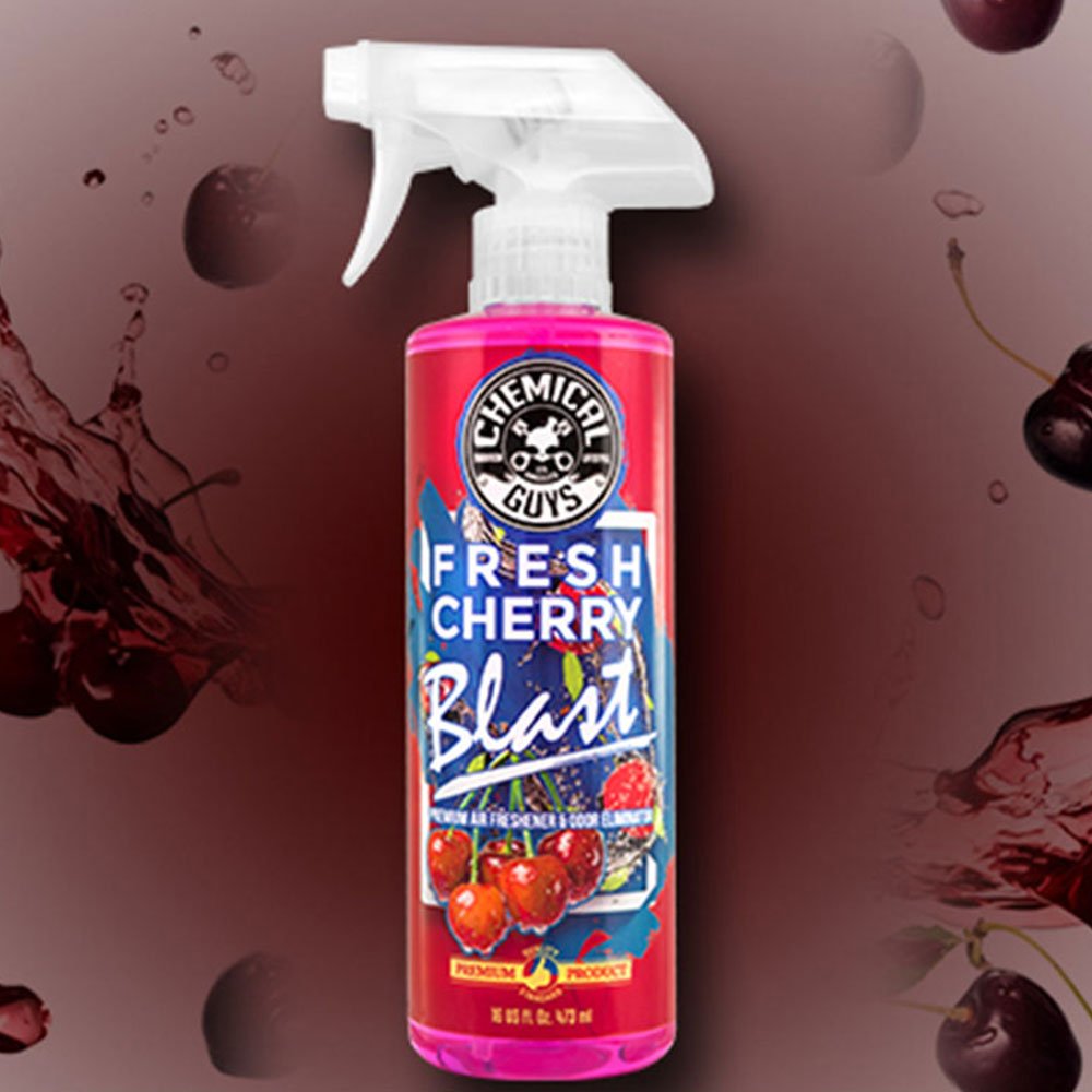 Chemical Guys Fresh Cherry Blast AIR22816 Air Freshener & Odor Eliminator, 16 fl. oz