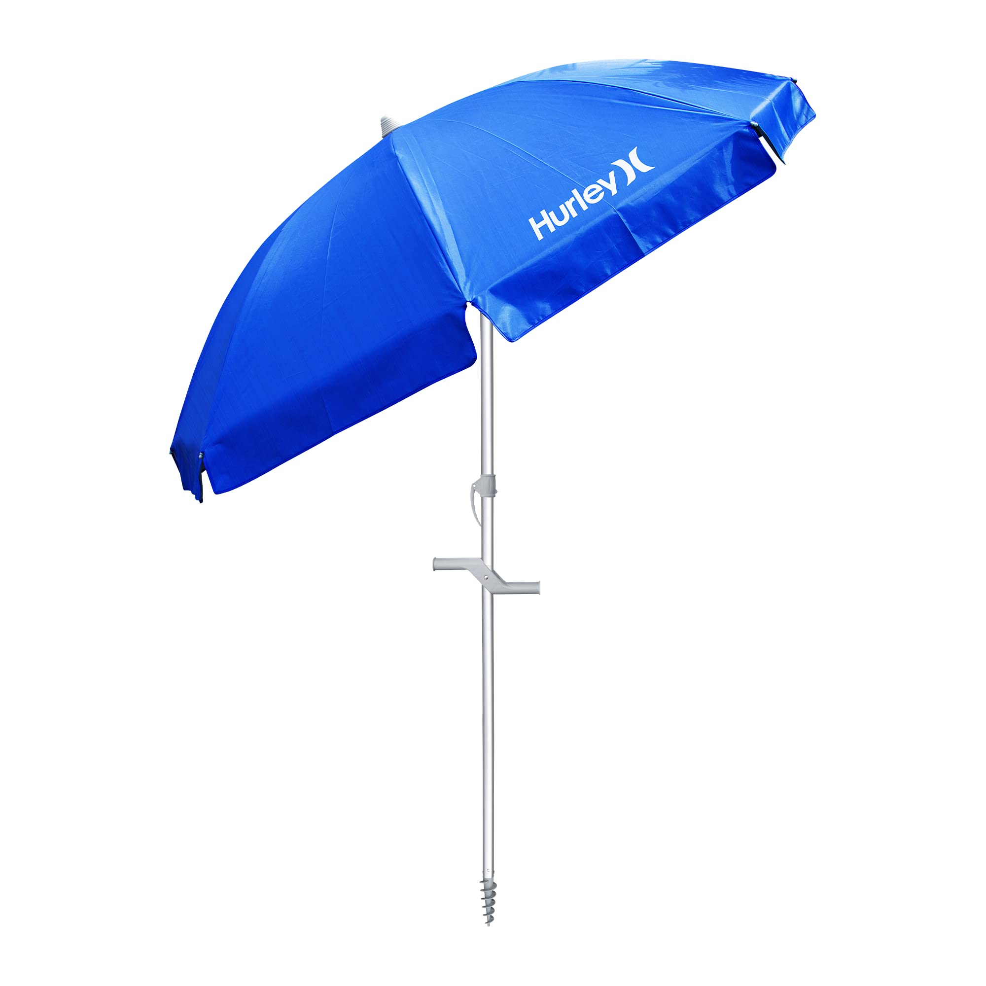 7' Hurley Beach Umbrella, Signal Blue