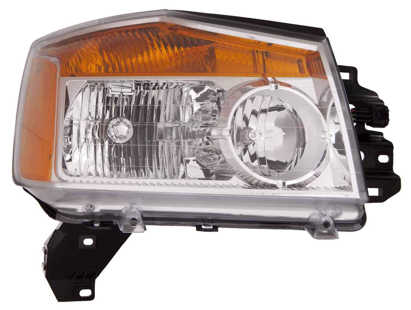 For Nissan Titan 08-12 RH Headlight Assembly US Passenger Side CAPA