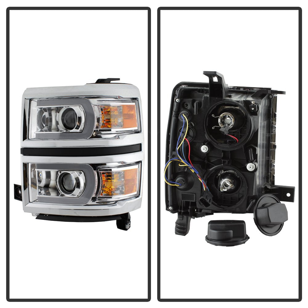 Projector Headlight Xtune PRO-JH-CS14-LBDRL-C, 1 Pack