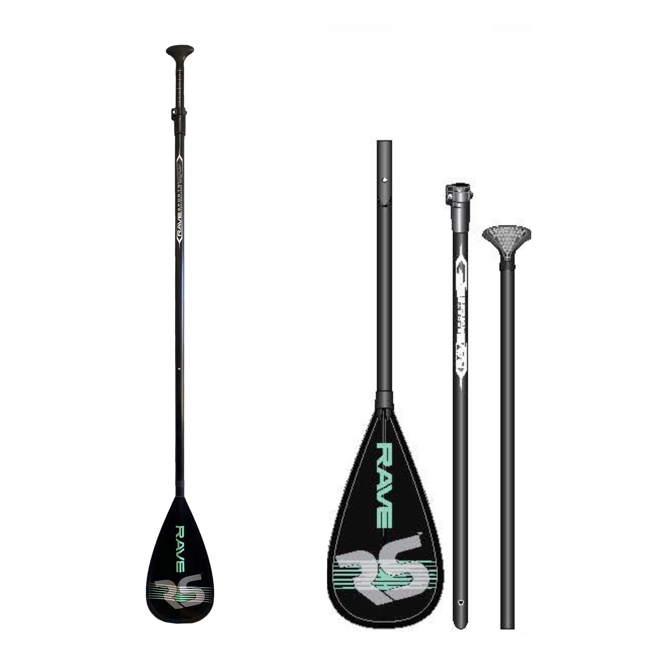 Adjustable Rave Sports 02575 Aluminum Paddle 69"-85"