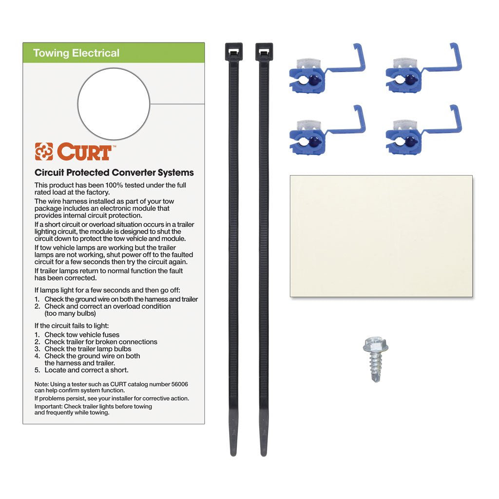 Curt Manufacturing Receiver Hitch Class 1 for 98-05 Passat SEDAN/98-05 Passat Wagon & Wiring