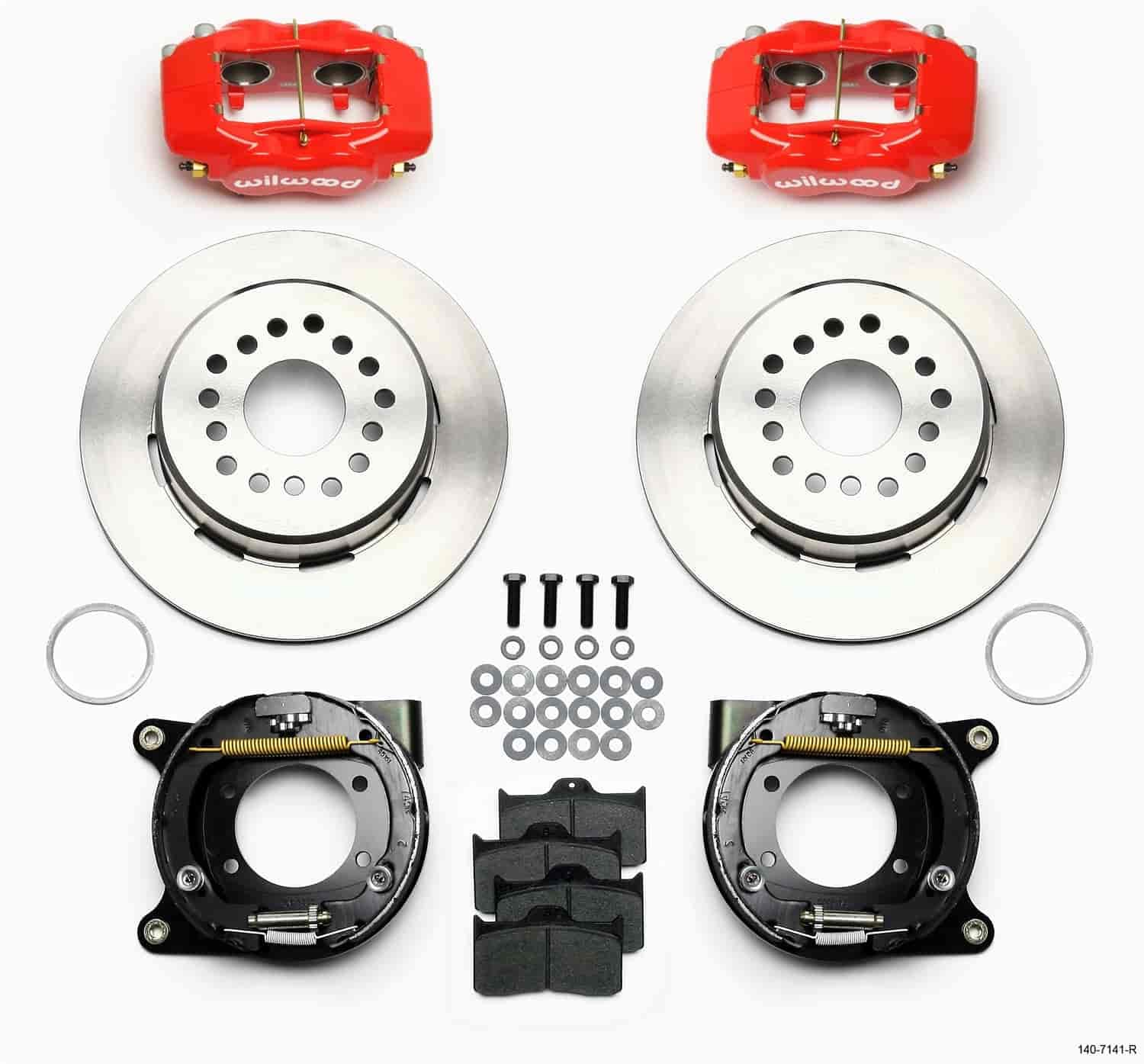 P/S FDLI Park Brake Kit, Red