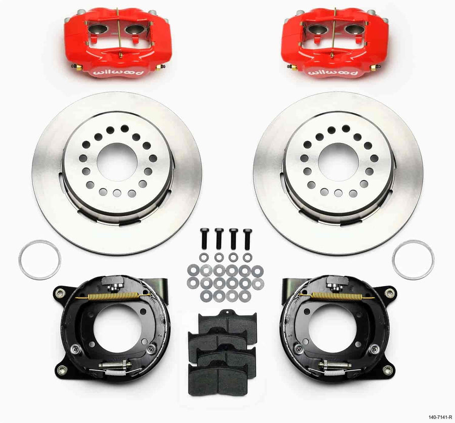 P/S FDLI Park Brake Kit, Red