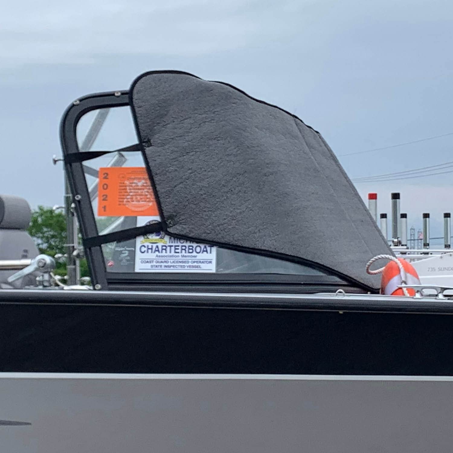 TruXedo Boat Windshield Protector by RealTruck | 1117432 | Universal Fitment