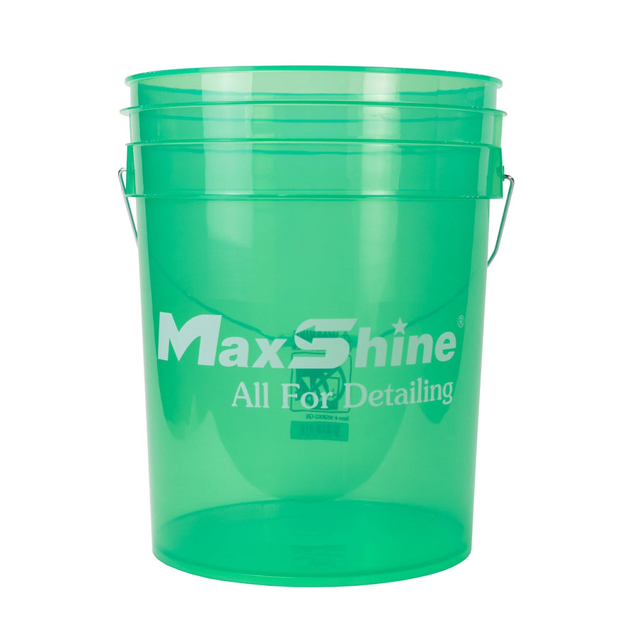 5gal Maxshine Universal Detailing Bucket – Car Wash Bucket for Scratch-Free Washing, Garage Storage & Detailing Tools – Holds Soap, Foam Cannon, Microfiber Towels & More