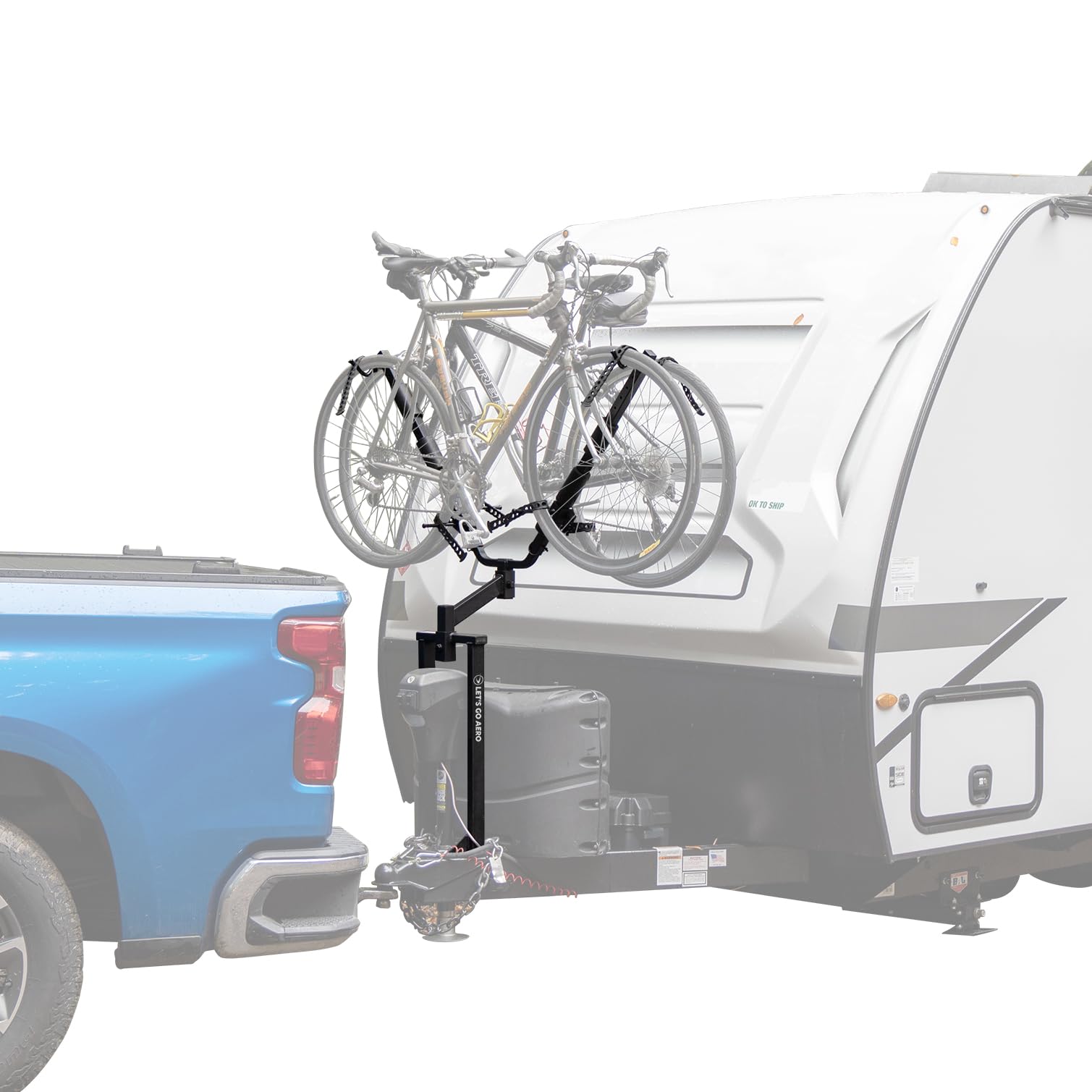 Let’s Go Aero Plus Jack-IT® Two Bike Carrier (Model B00338), Black