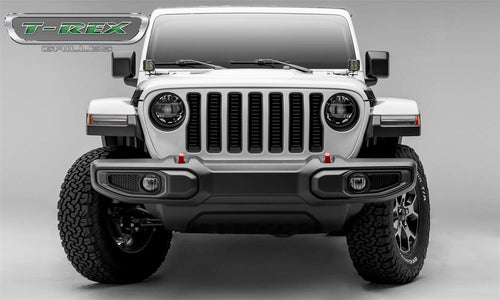 JL Jeep Gladiator, Billet Grille, Black, 1 Pc, Insert, Does Not Fit Vehicles with Camera - PN #6204931