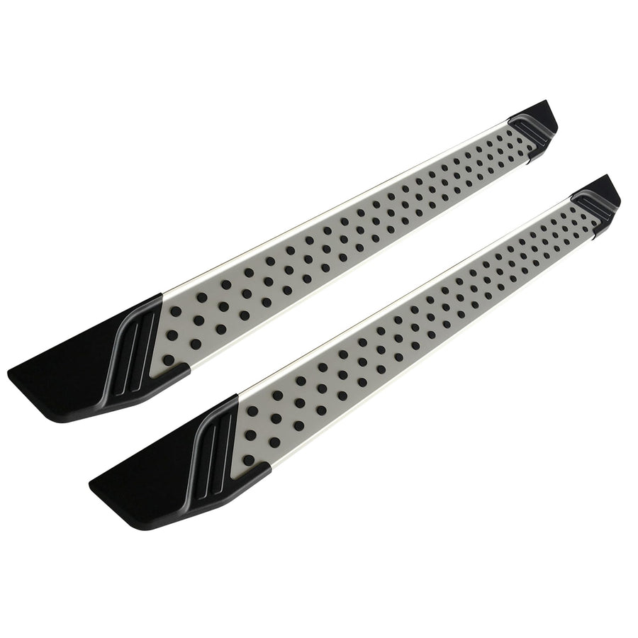 Aluminum Black Horse Vortex Running Boards Compatible with 2013-2018 Acura RDX All