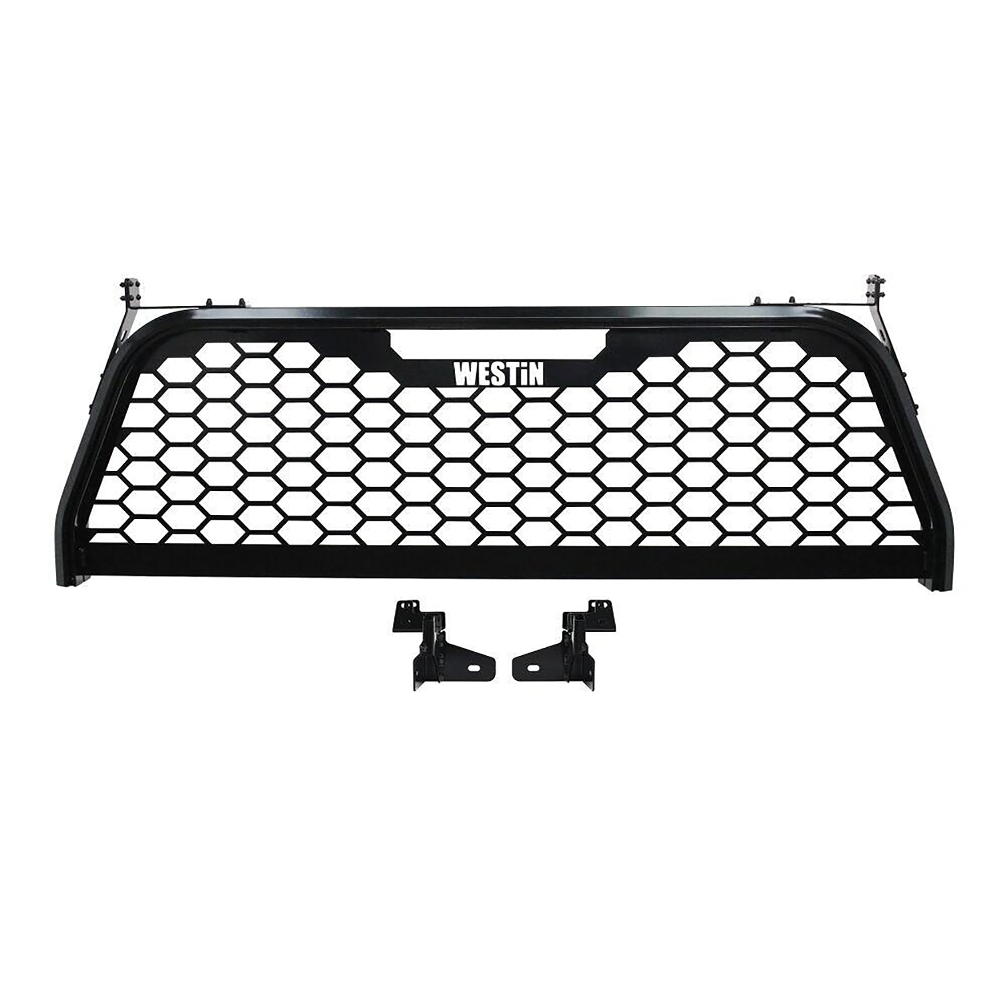 Westin HLR Headache Rack 57-81005 fits 2007-2018 Silverado 1500 (Exc Classic) 2019 Silverado LD 2007-2019 Silverado 2500 3500 Black Steel