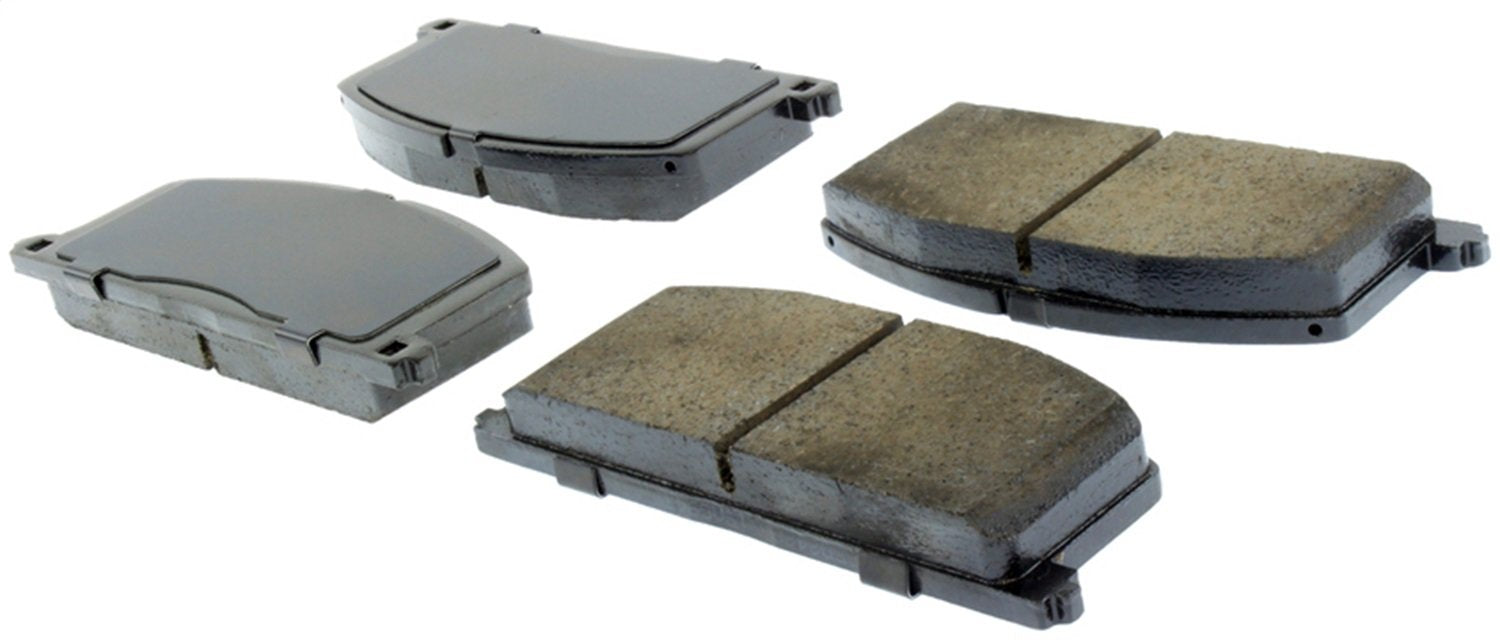 Front StopTech 308.02420 Brake Pads with Shims and Hardware Street