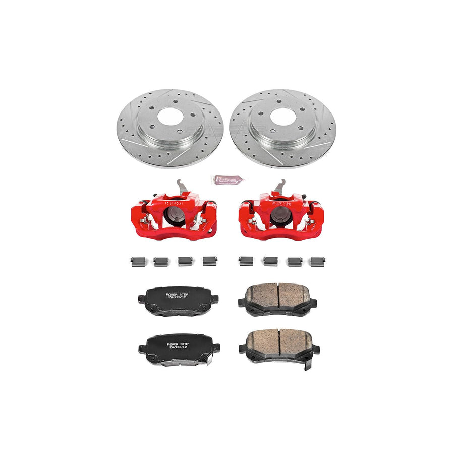 Power Stop Z26 KC4468-26 Front & Rear Brake Kit Mazda For Mazda Miata 2001-2005 [Model Specific]