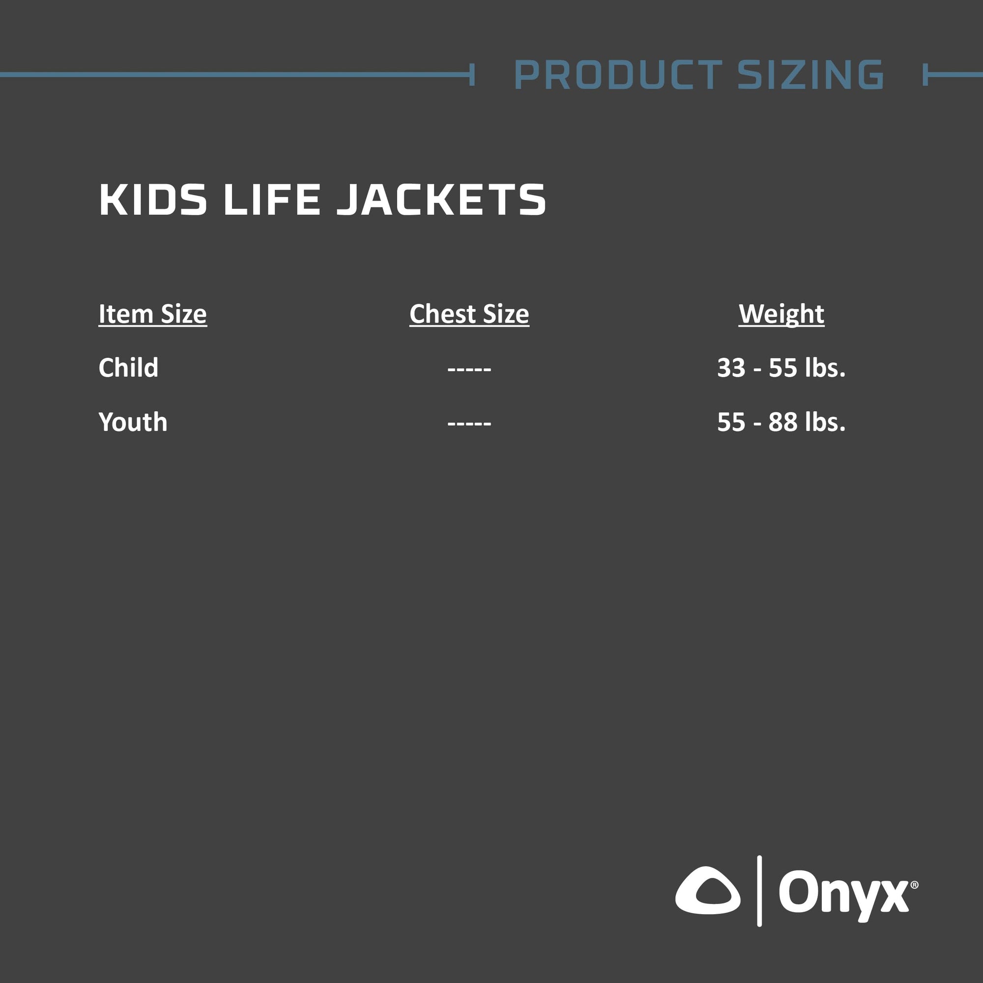 Youth Onyx General Purpose Life Jacket, Red