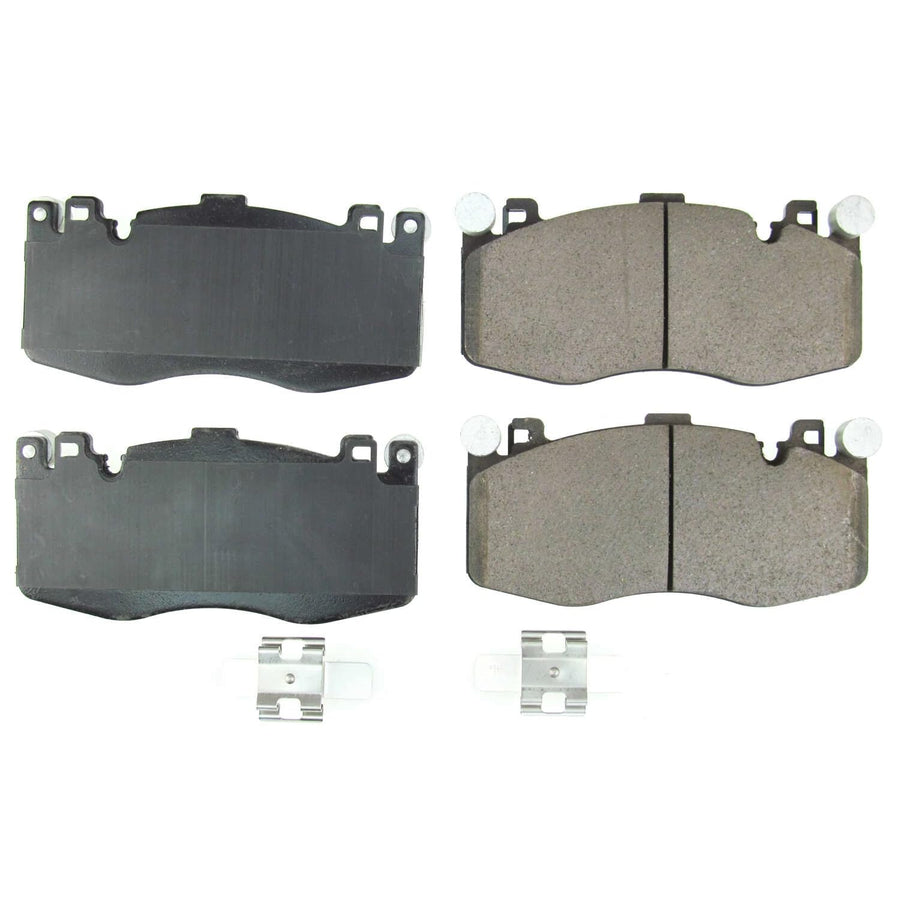 Power Stop Front Brake Kit For BMW X6 2015-19 | BMW X5 2015-18 - Ceramic Brake Pads With Installation Hardware, 17-1738