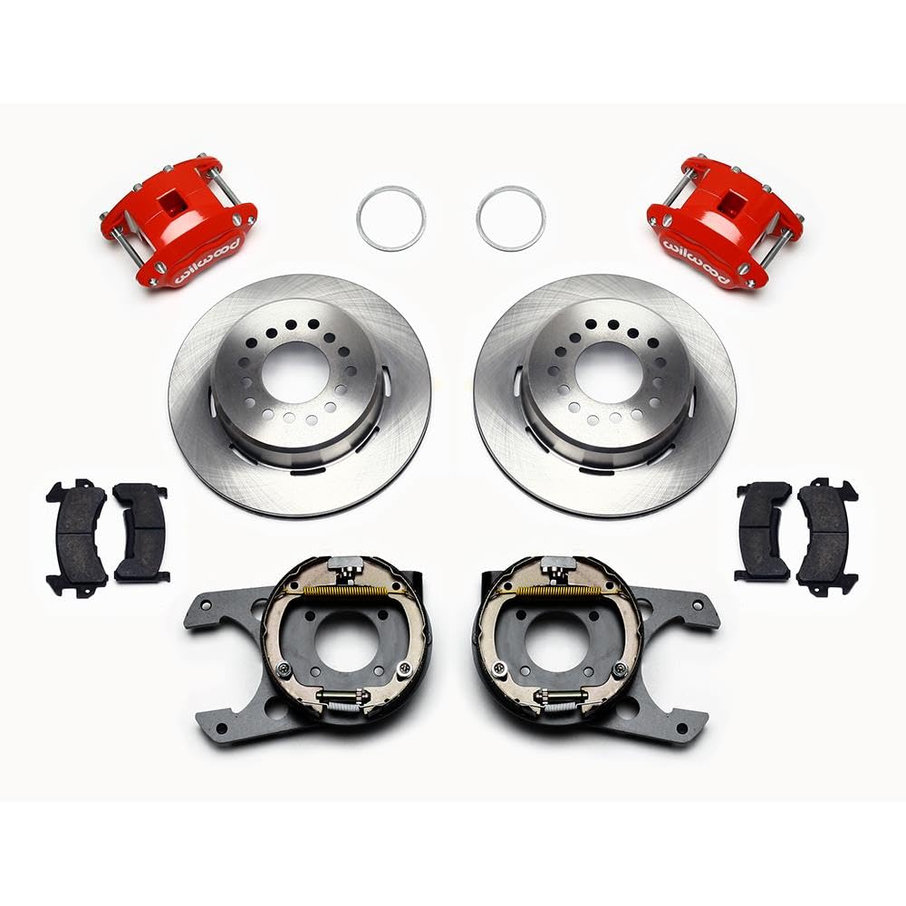 P/S D154 Park Brake Kit, Red