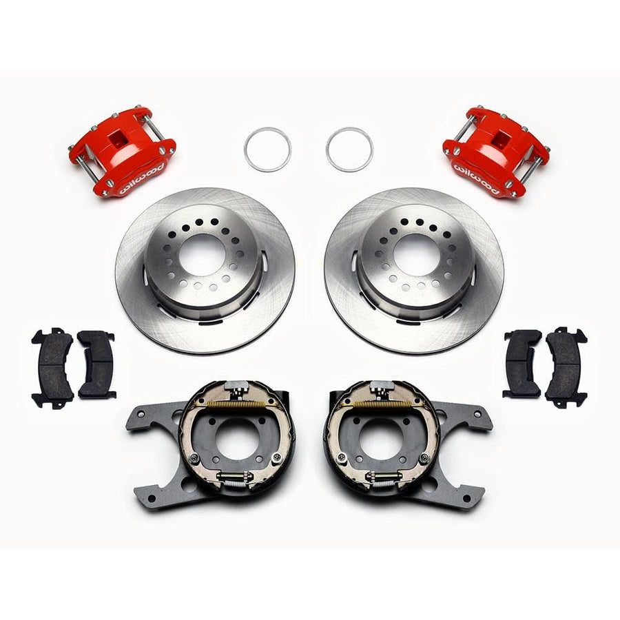 P/S D154 Park Brake Kit, Red