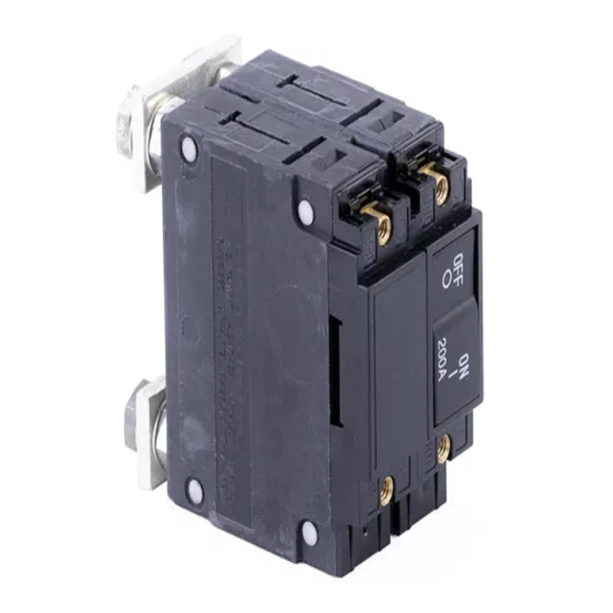 Sierra Circuit Breaker, CB50390, Flat, Rocker, Dbl Pole, 200A