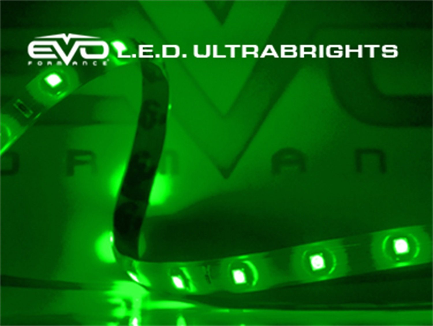 EVO Formance CIPA 93572 LED Ultrabrights Light, 50cm, Green