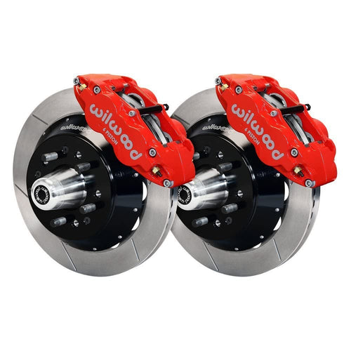 12.88" FNSL6R Front Hub Kit, Red