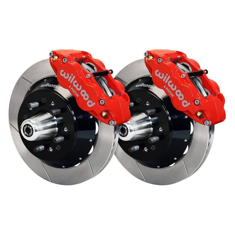 12.88" FNSL6R Front Hub Kit, Red
