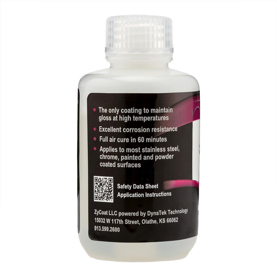 ZyClear ZyCoat 15004 High Temperature Coating - Clear Coat High Gloss, 4 Ounce