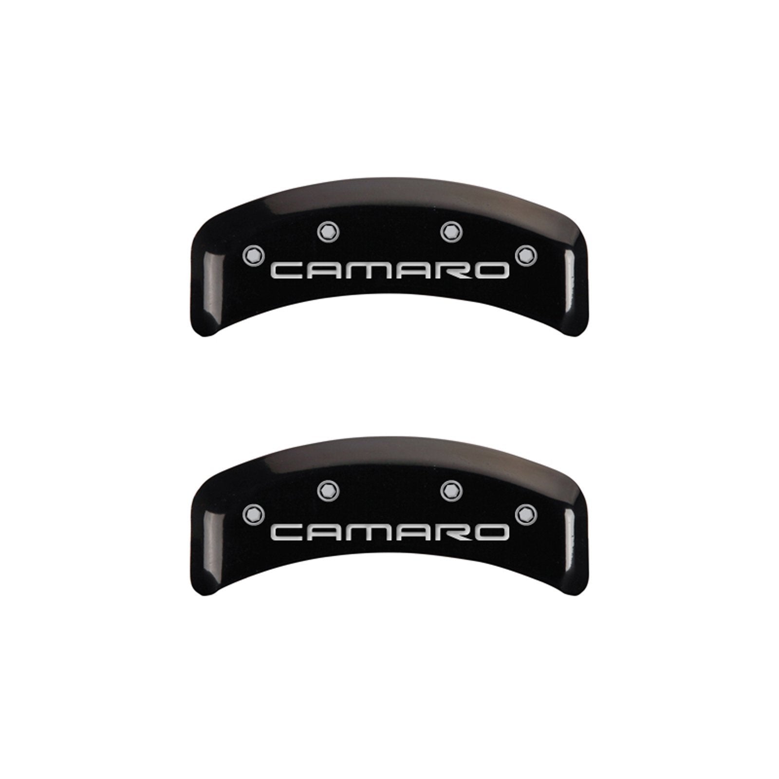 Caliper Covers MGP 14026SCA4BK with Black Powder Coat Finish, (Set of 4)