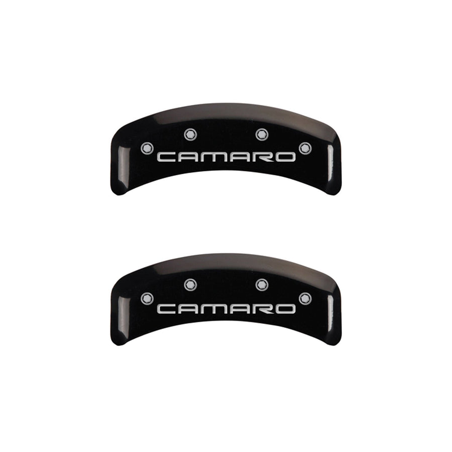 Caliper Covers MGP 14026SCA4BK with Black Powder Coat Finish, (Set of 4)