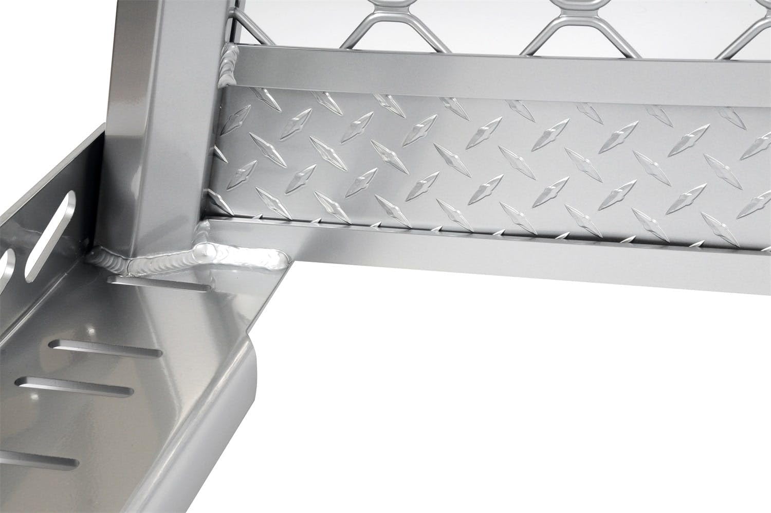 Silver Aluminum Mesh Dee Zee DZ95050WR Cab Rack