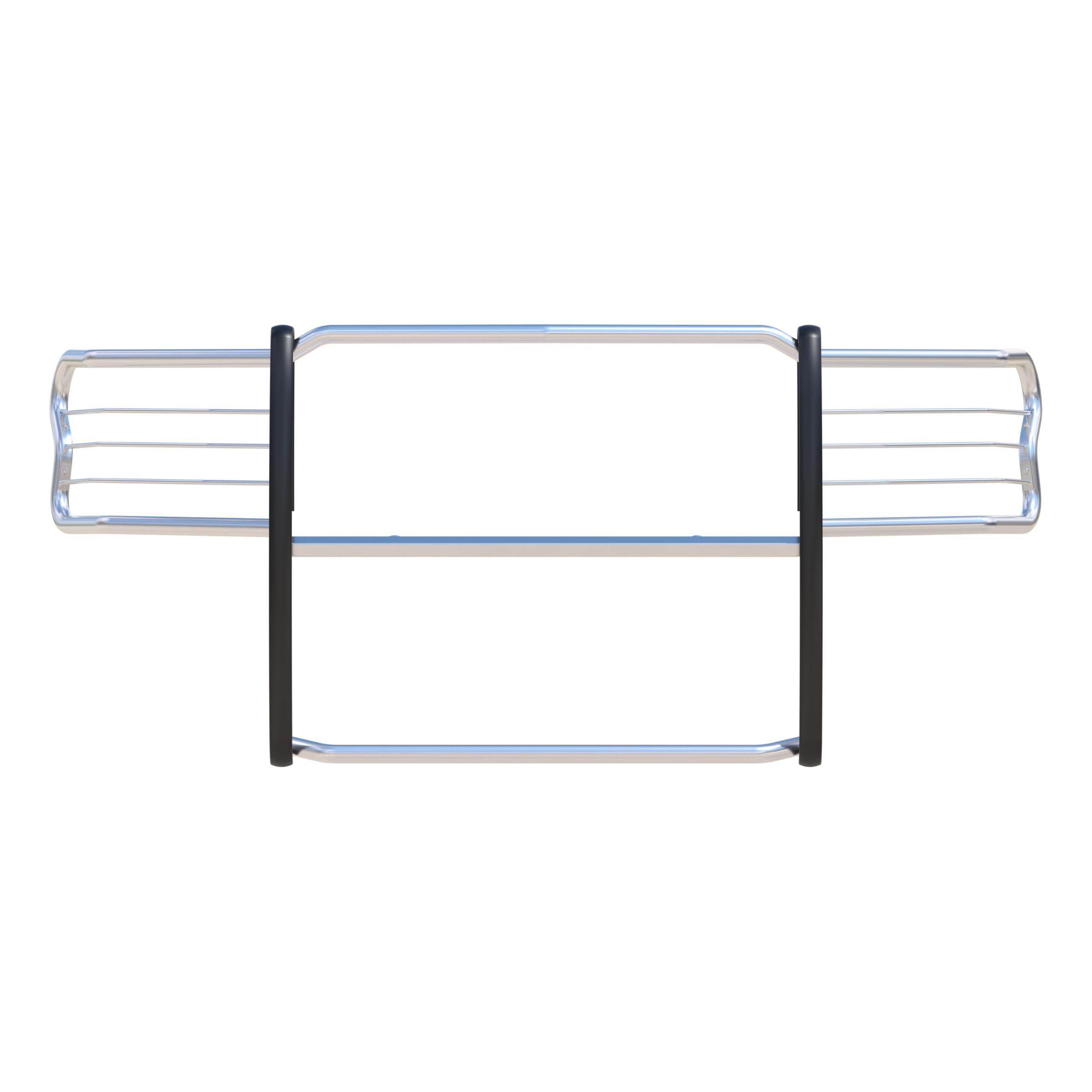 1-1/2-Inch ARIES Polished Stainless Steel Grille Guard, No-Drill, Select Ford F-150