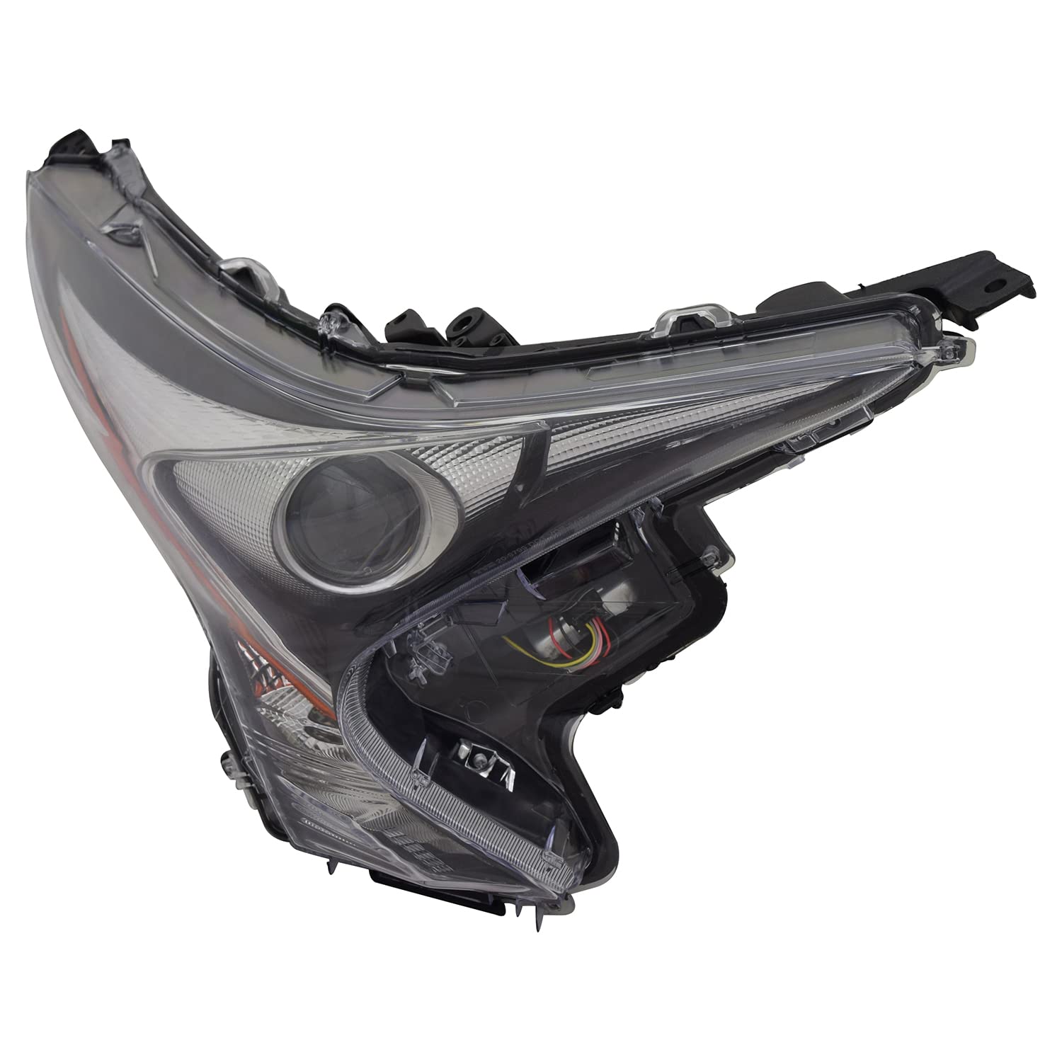 Right TYC Headlight Assembly Compatible with 2016-2018 Toyota Prius