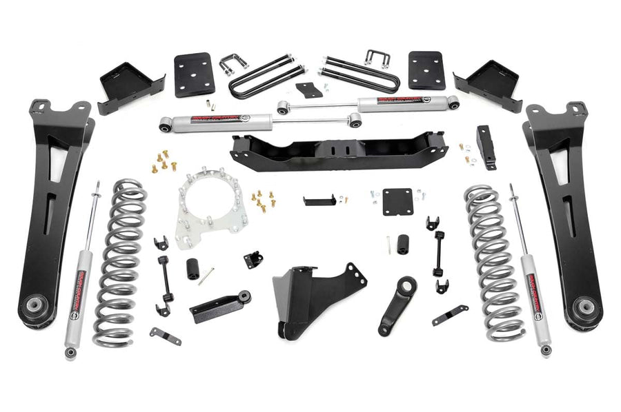 6" Rough Country Radius Arm Lift Kit for 17-22 Ford Super Duty 4WD - 55630