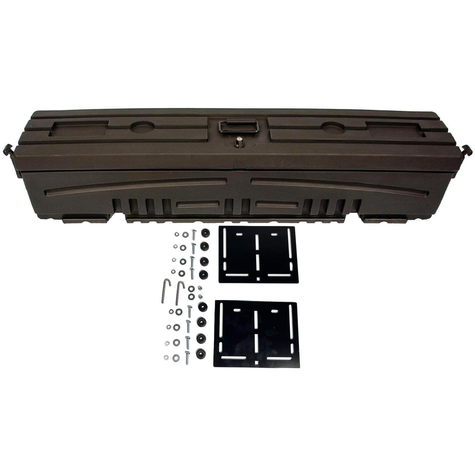 DUHA 70820 All-Terrain Side by Side Storage Box with Mounting Kit fits 2016 2024 Kubota RTV 900 - Heavy Duty, Weather Resistant & Lockable Latches 70827