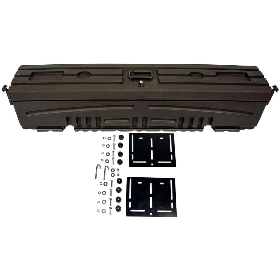 DUHA 70820 All-Terrain Side by Side Storage Box with Mounting Kit fits 2016 2024 Kubota RTV 900 - Heavy Duty, Weather Resistant & Lockable Latches 70827