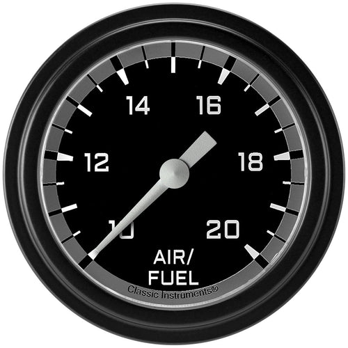 AX394GBLF Classic Instruments Gray 2-5/8" AutoCross Air Fuel Ratio Gauge