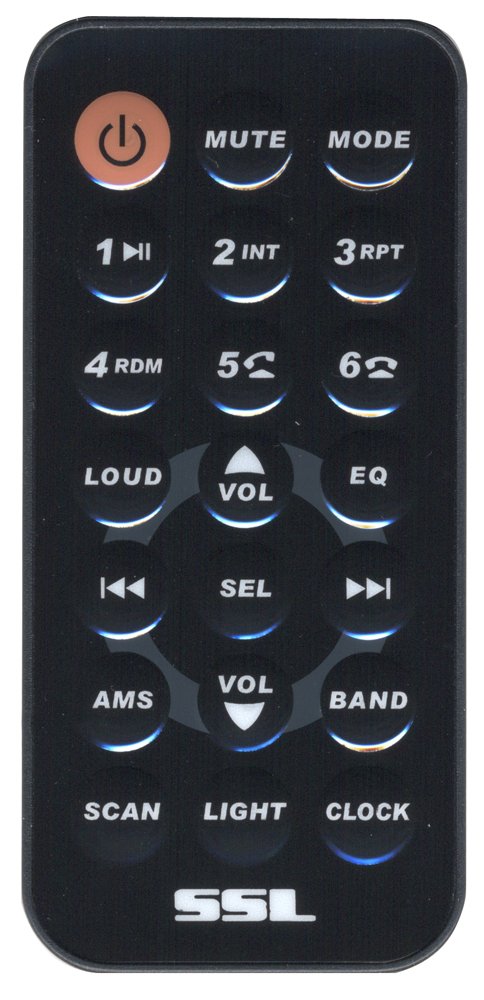 Sound Storm Laboratories ML41B Car Audio Stereo - Bluetooth, Single Din, No CD DVD Player, FM Radio Receiver, USB, AUX Input, Wireless Remote Control