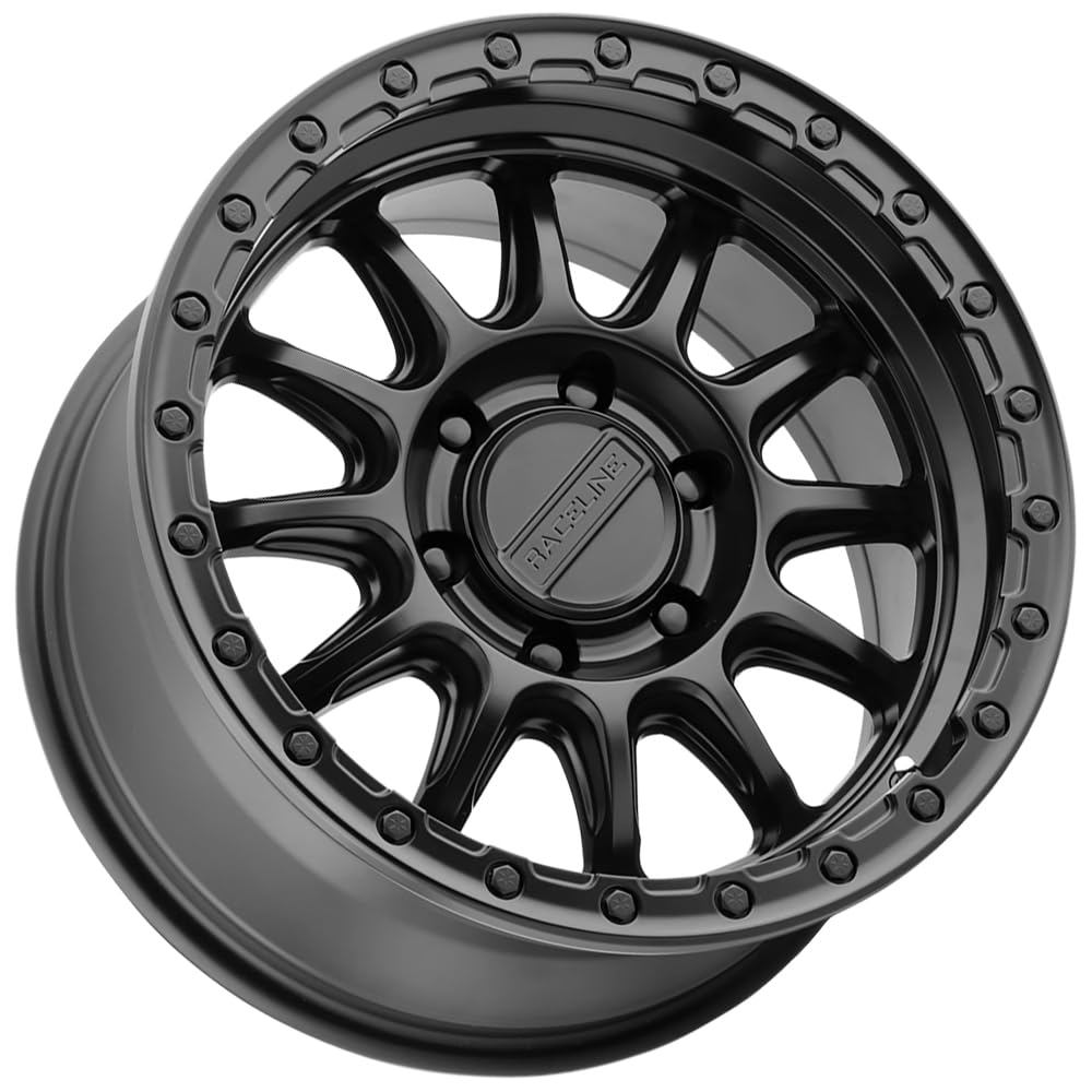 ALPHA SATIN BLACK Raceline Wheels 18X9 5X150 +18mm