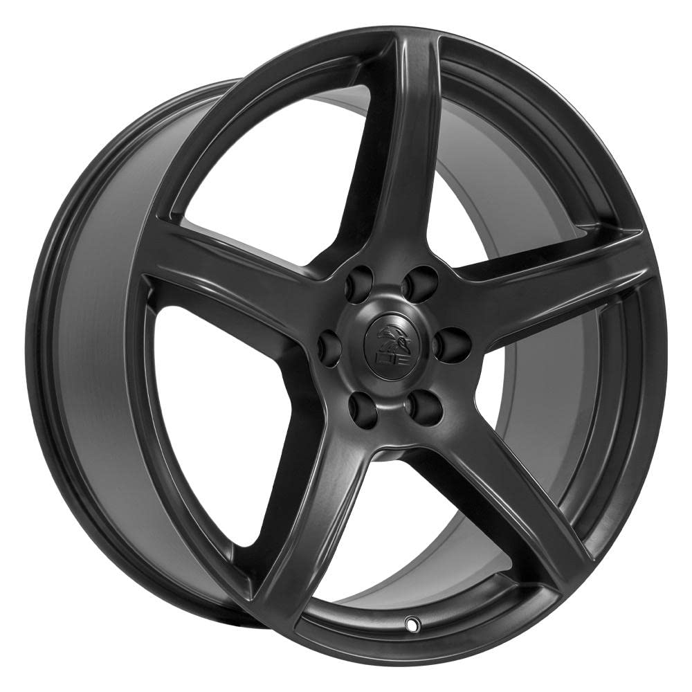 22 inch OE Wheels LLC Rim Fits 6x139.7 Silverado Suburban Tahoe Sierra Yukon Escalade DG22 22x9.5 Satin Black Wheels Hollander: 2640