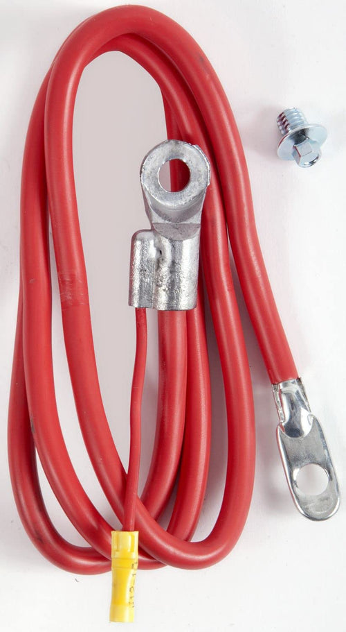 DEKA EAST PENN Battery Cable Side Term - 4 GA. 25" RED W/Lead