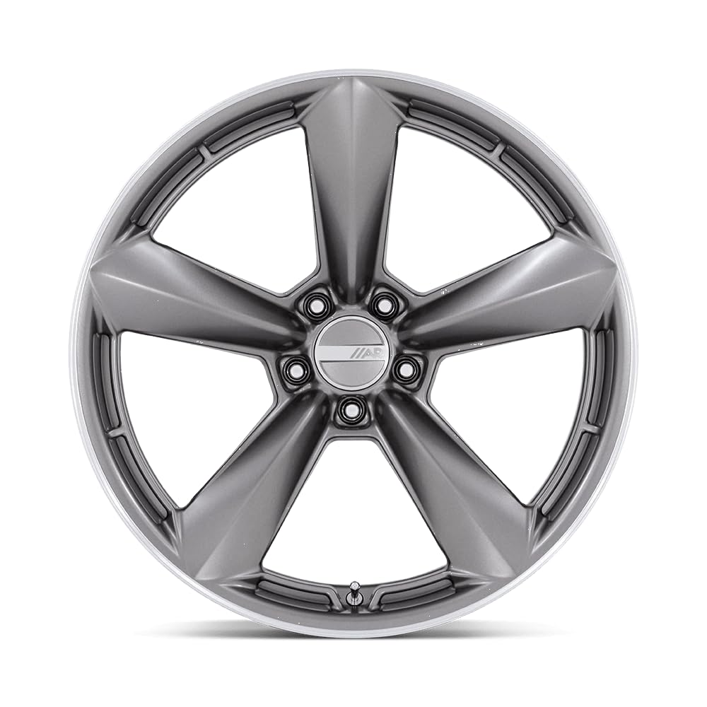 TTF American Racing 20X11 5X115 6.79 20mm MATTE ANTHRACITE WITH MACHINED LIP - AR946AD20111520