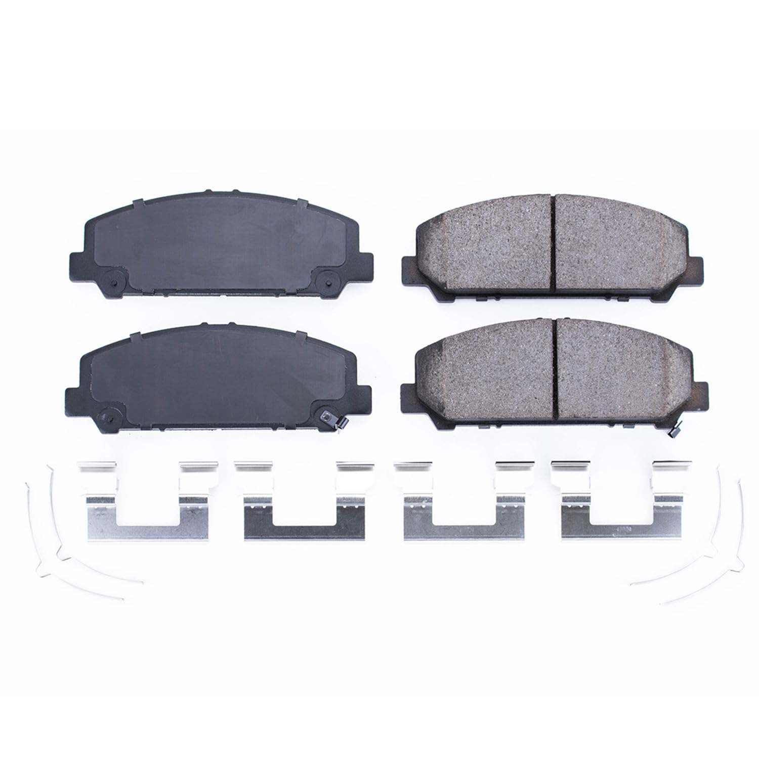 Power Stop Brake Kit Front For Infiniti QX56 2011-13 |QX80 2014-24 |Nissan Armada 2012-15 |Armada 2017-24 |TITAN 2011-15 |Nissan TITAN 2017-24 - Ceramic Brake Pads With Installation Hardware, 17-1509