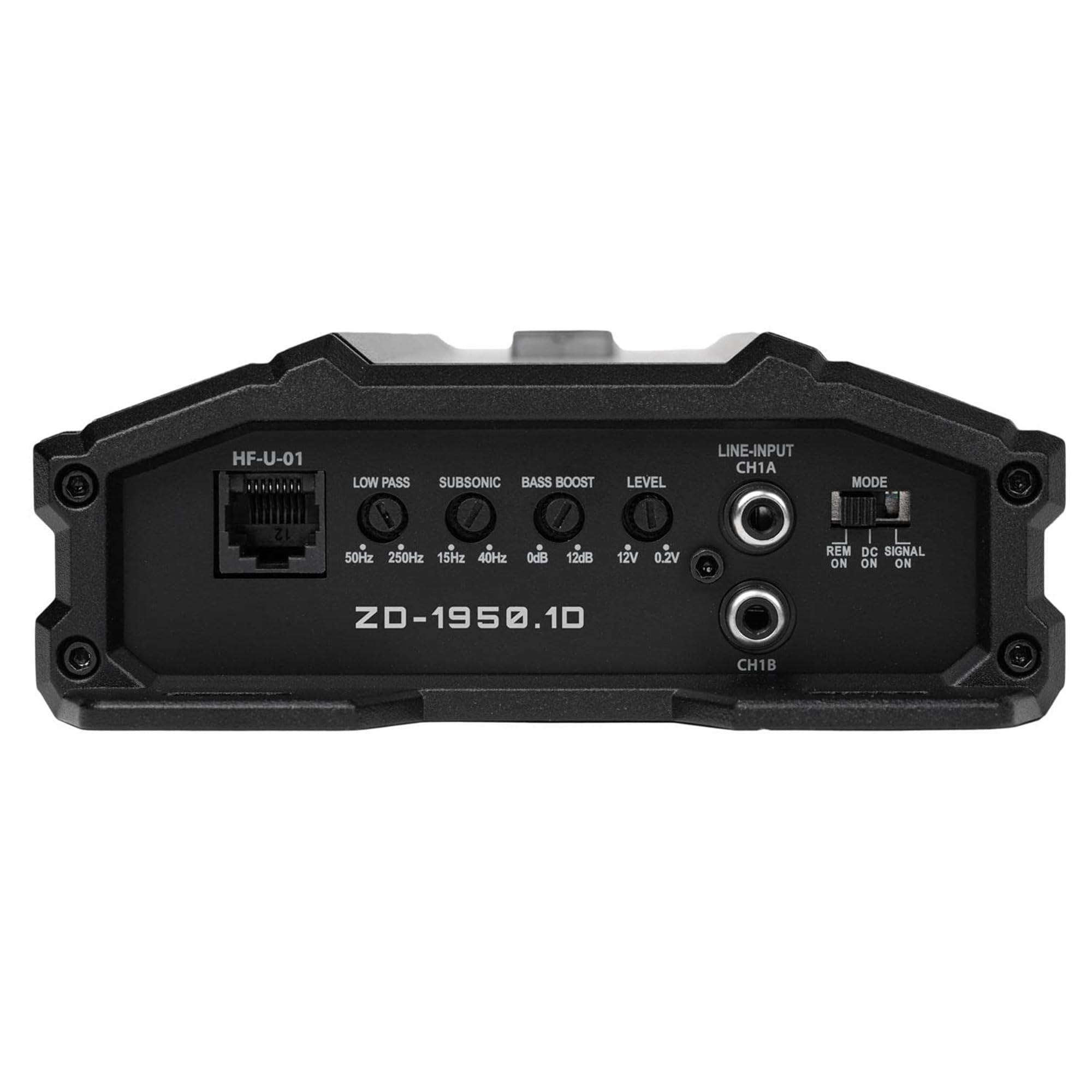 Hifonics Delta Zeus 1,950 Watt Compact Mono Block Nickel Plated Mobile Car Audio Amplifier with Auto Turn On Feature, ZD-1950.1D, Black