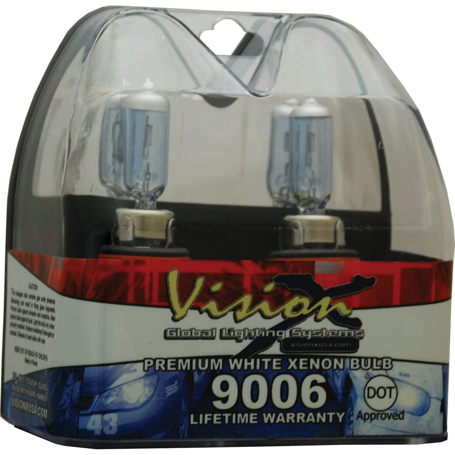 55W Vision X Lighting Super White Headlight Bulb 4001558