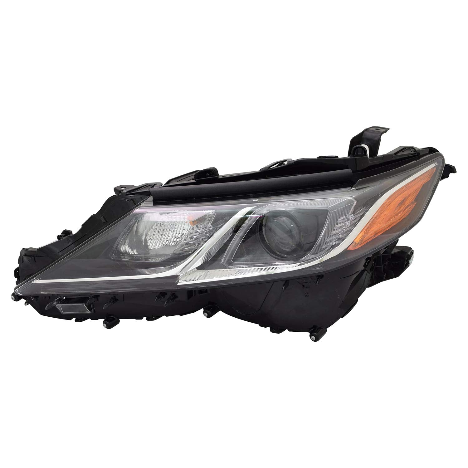 Left TYC Headlight Assembly Compatible with 2018-2018 Toyota Camry