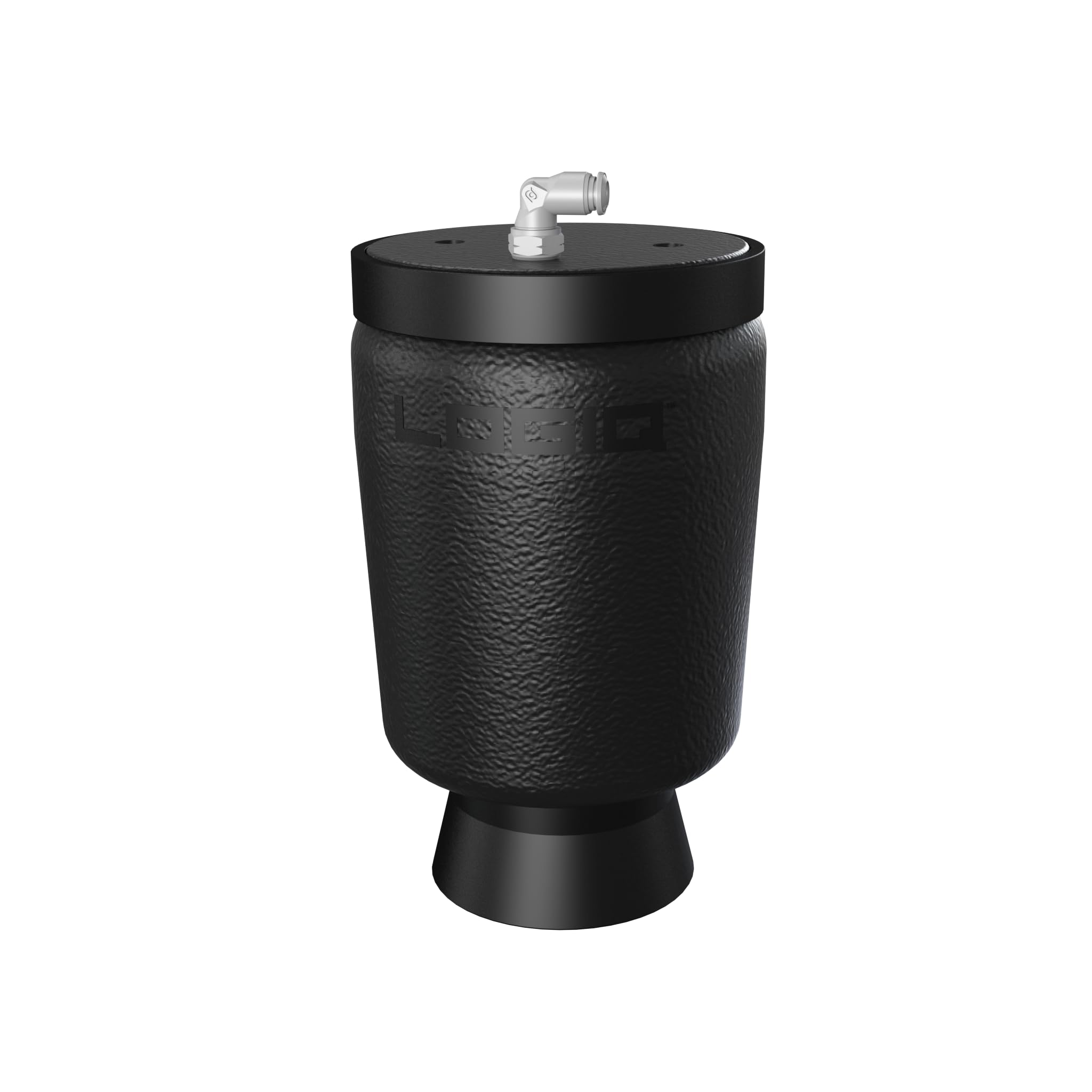 Replacement LOGIQ Air Spring 88-90001 (IQ-ASA-9000-LP) with Elbow Fitting Installed
