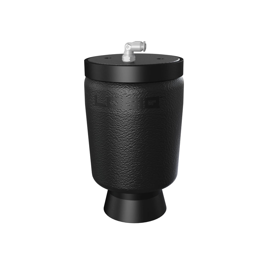 Replacement LOGIQ Air Spring 88-90001 (IQ-ASA-9000-LP) with Elbow Fitting Installed
