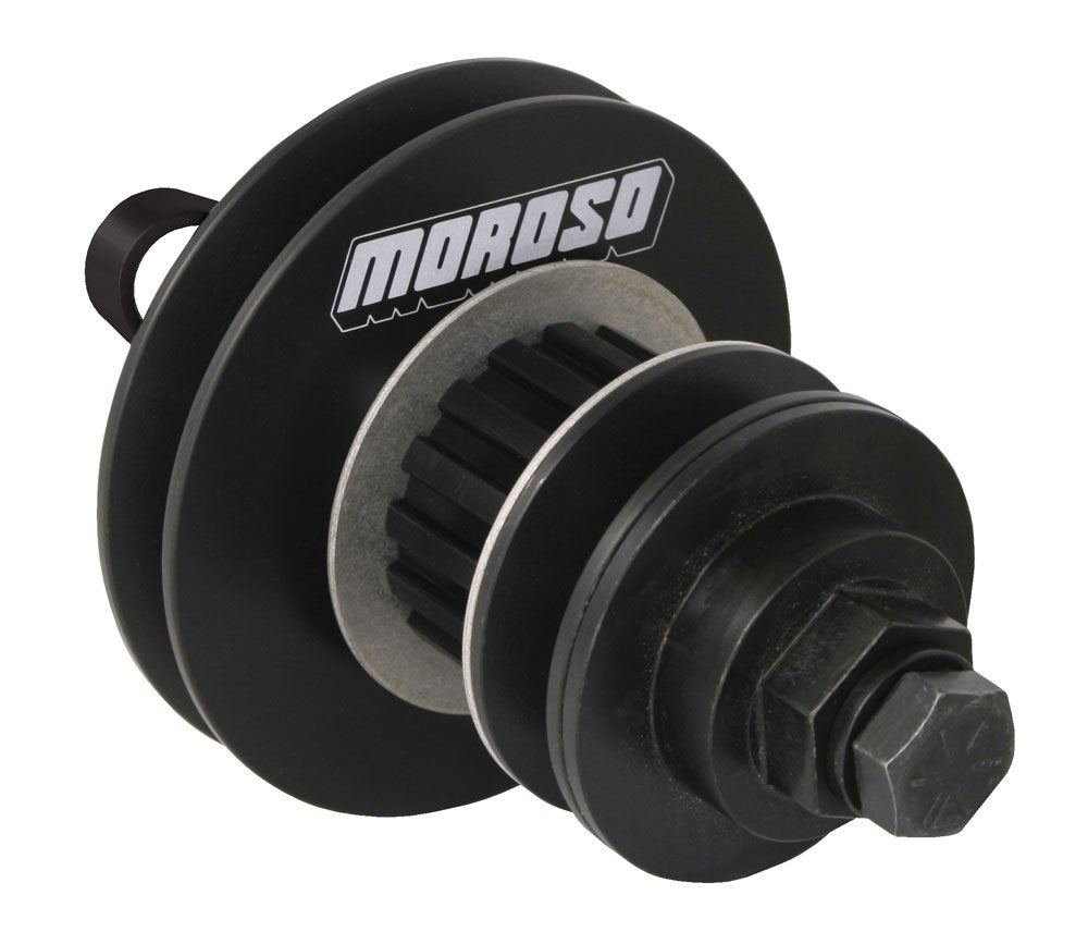 Moroso Mandrel Drive Kit 63859 for Dry Sump/Vacuum Pump, Flange Style, Fits Small Block Chevy, Long Design