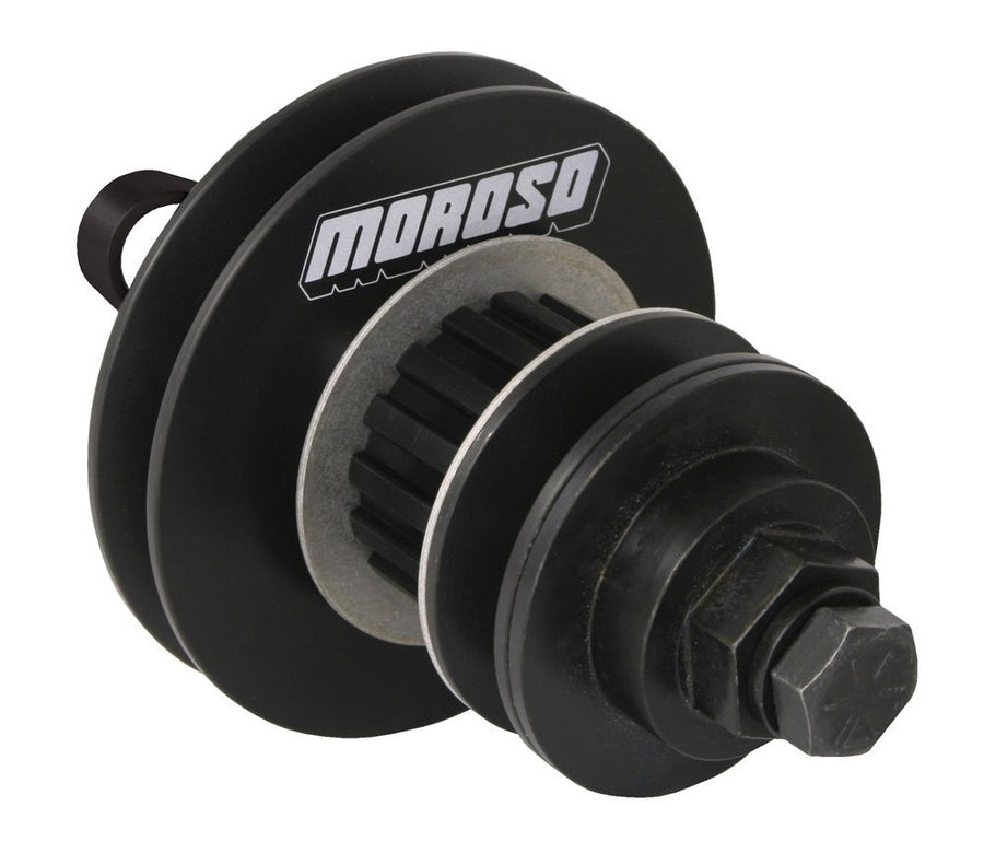 Moroso Mandrel Drive Kit 63859 for Dry Sump/Vacuum Pump, Flange Style, Fits Small Block Chevy, Long Design