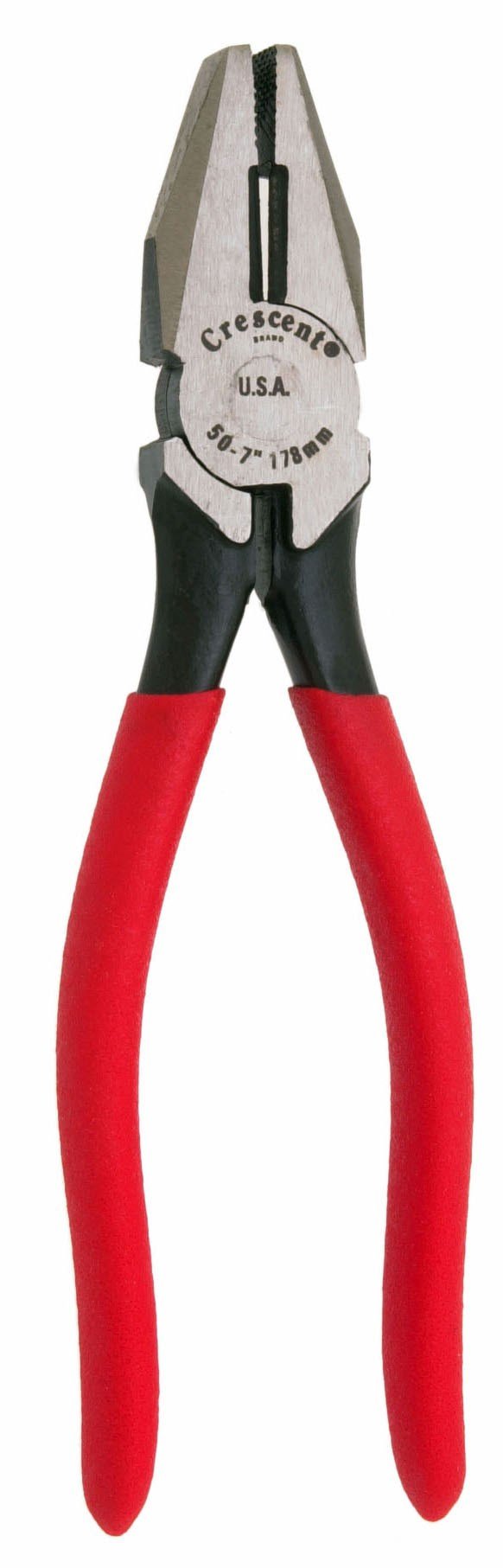 507CVN Crescent 7-1/4" Side Cutting Solid Joint Pliers