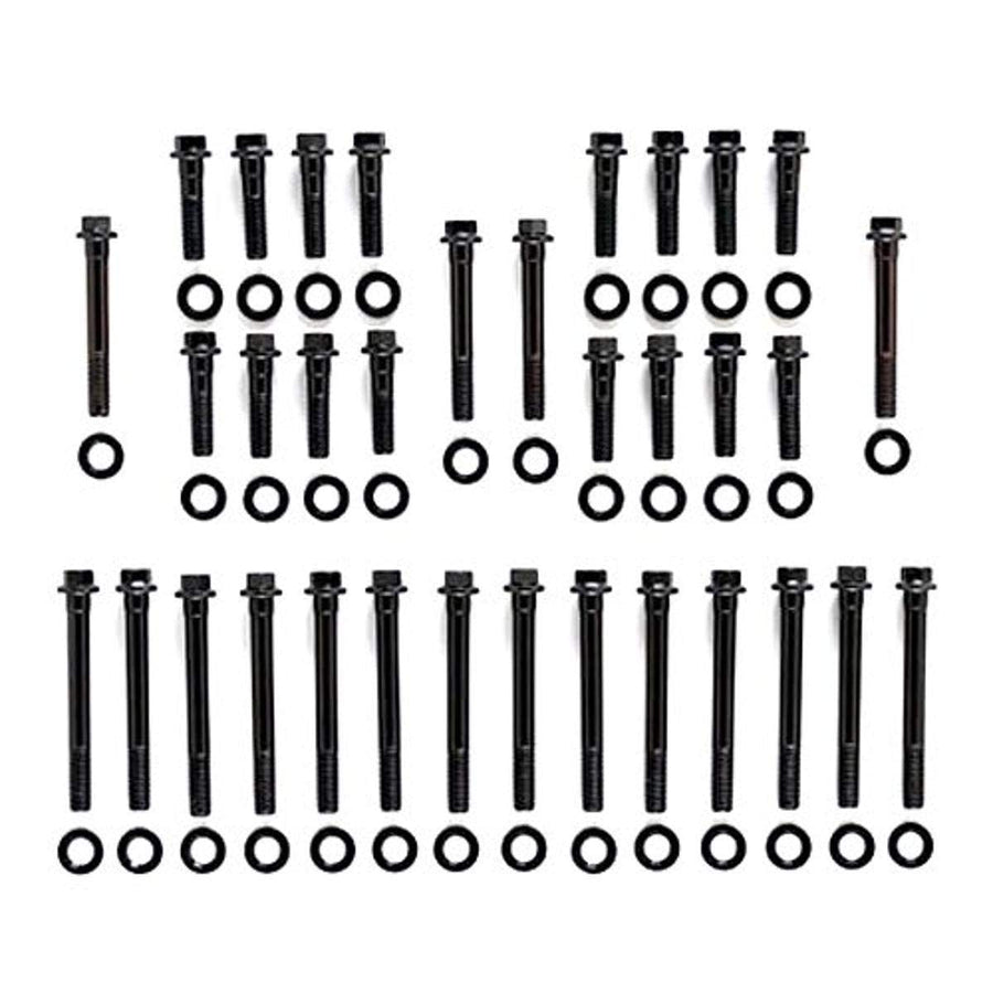 ARP High Performance Series 134-3604 Black Oxide 12-Point Cylinder Head Bolt Kit for Small Block Chevy with 23 Degree Pro Action Head